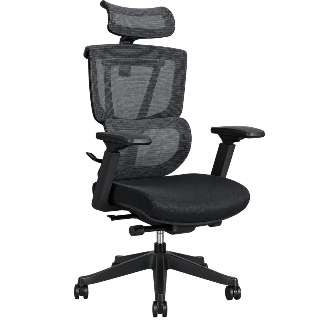 FlexiSpot C7 ergonomischer Bürostuhl im GoodyGaming Creator-Setup